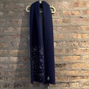 Karl Lagerfeld Midnight Blue Paris Scarf
